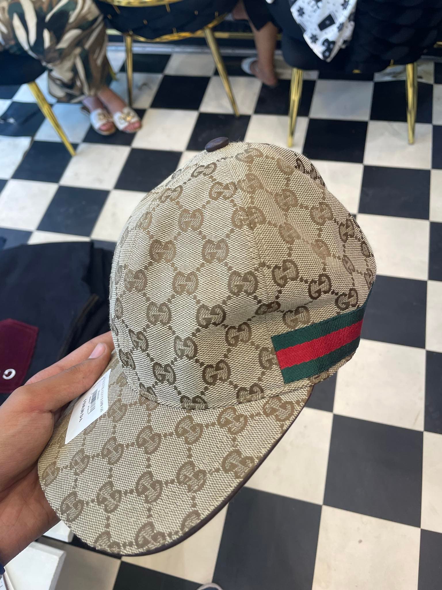 CASQUETTE  GUCCI SPR GSF 3A Marron