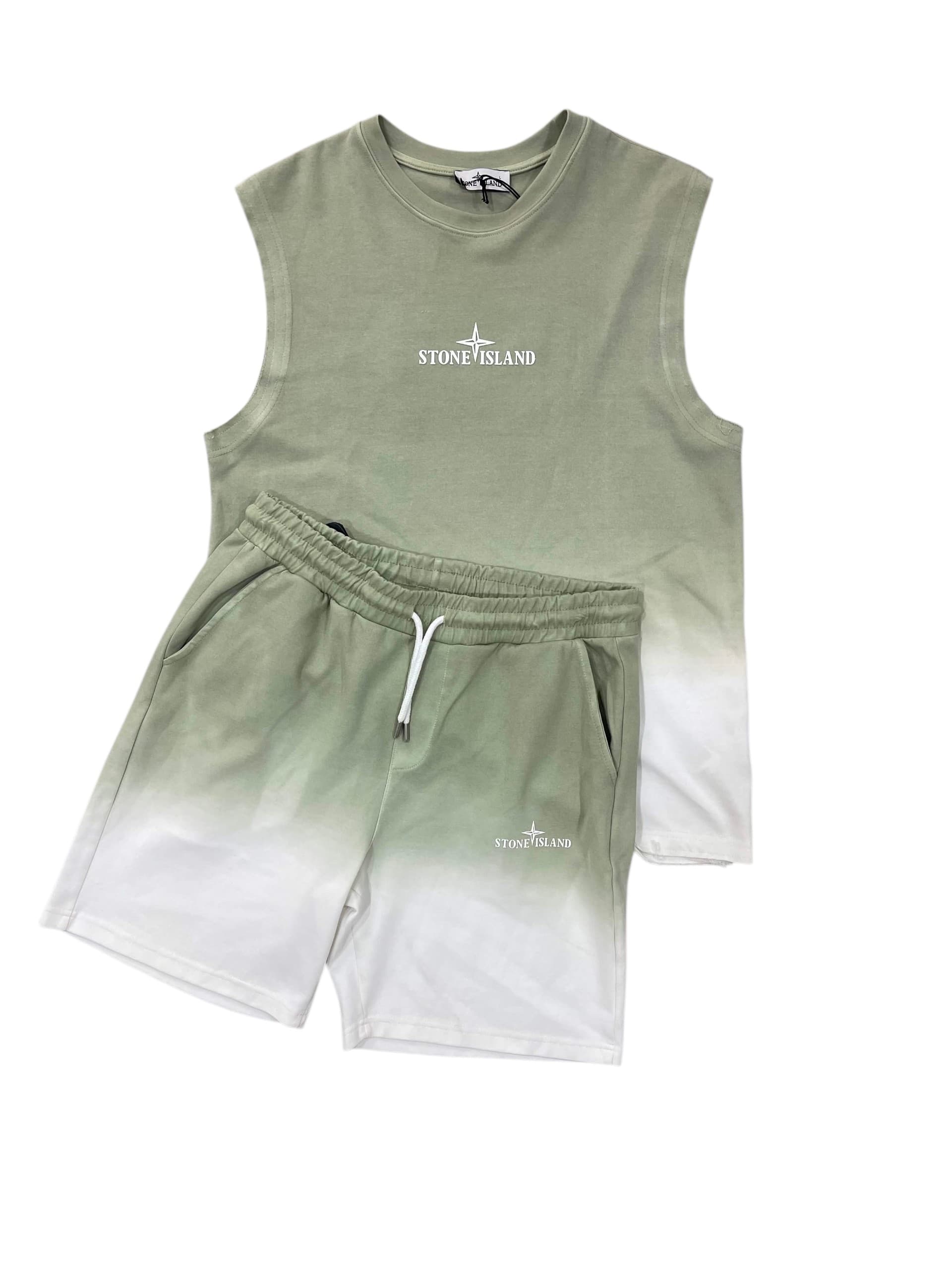 Ensemble STONE ISLAND DEBARD HR26 BM M VERT