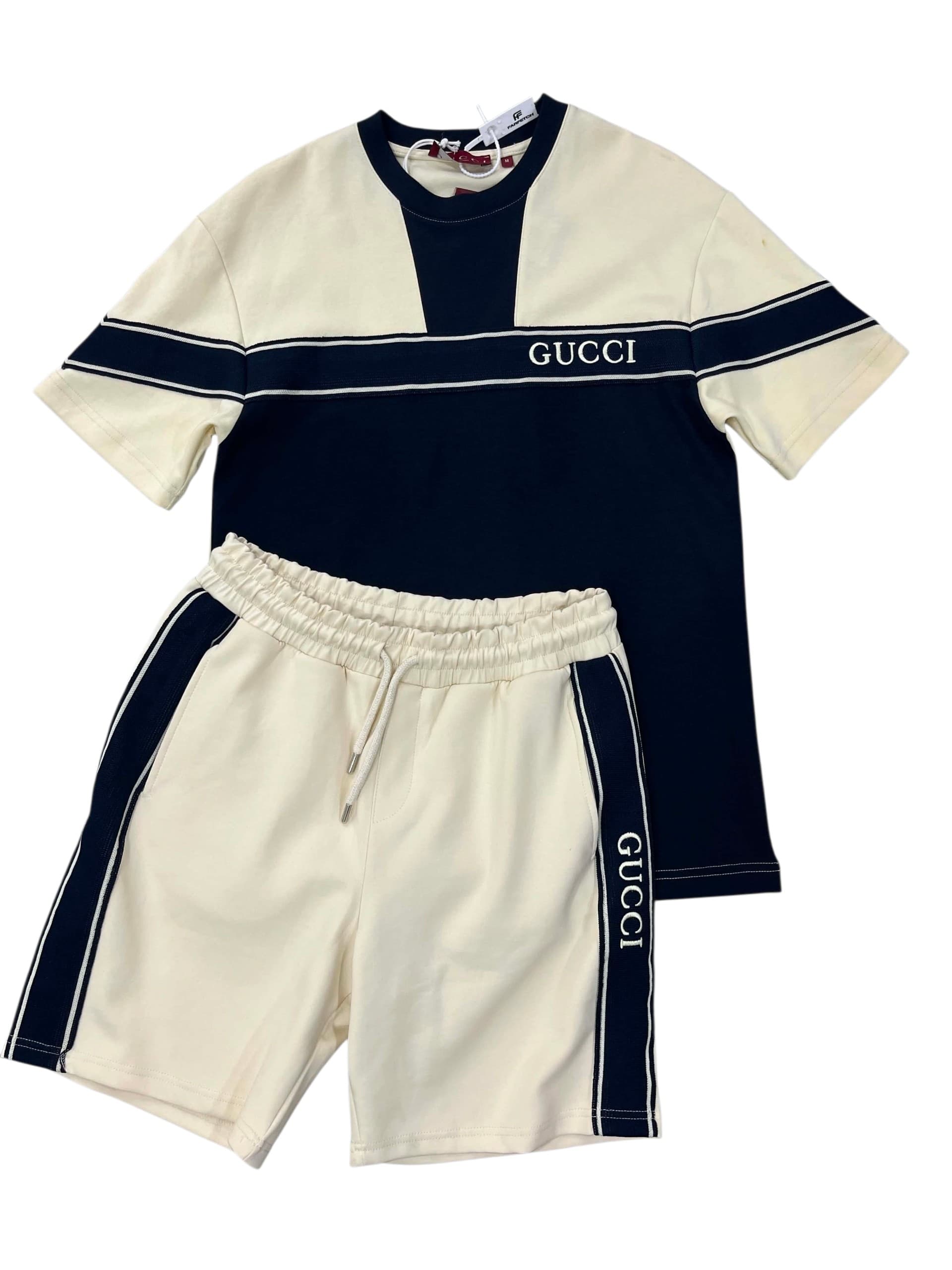 Ensemble GUCCI GCI SHRT HR26 BM M BLACK/WHITE