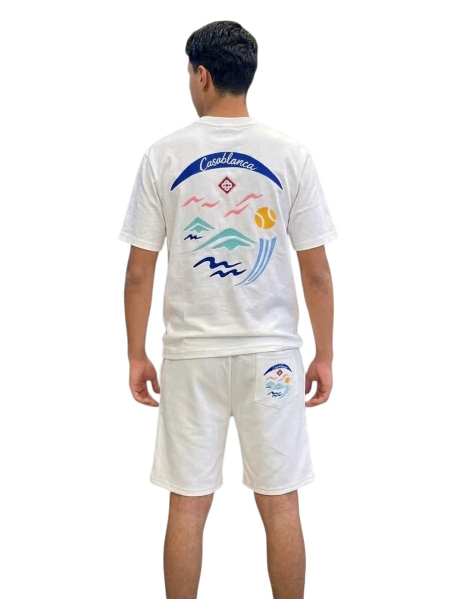 Ensemble CASA  CS SHRT TOP26 BM XL BLANC
