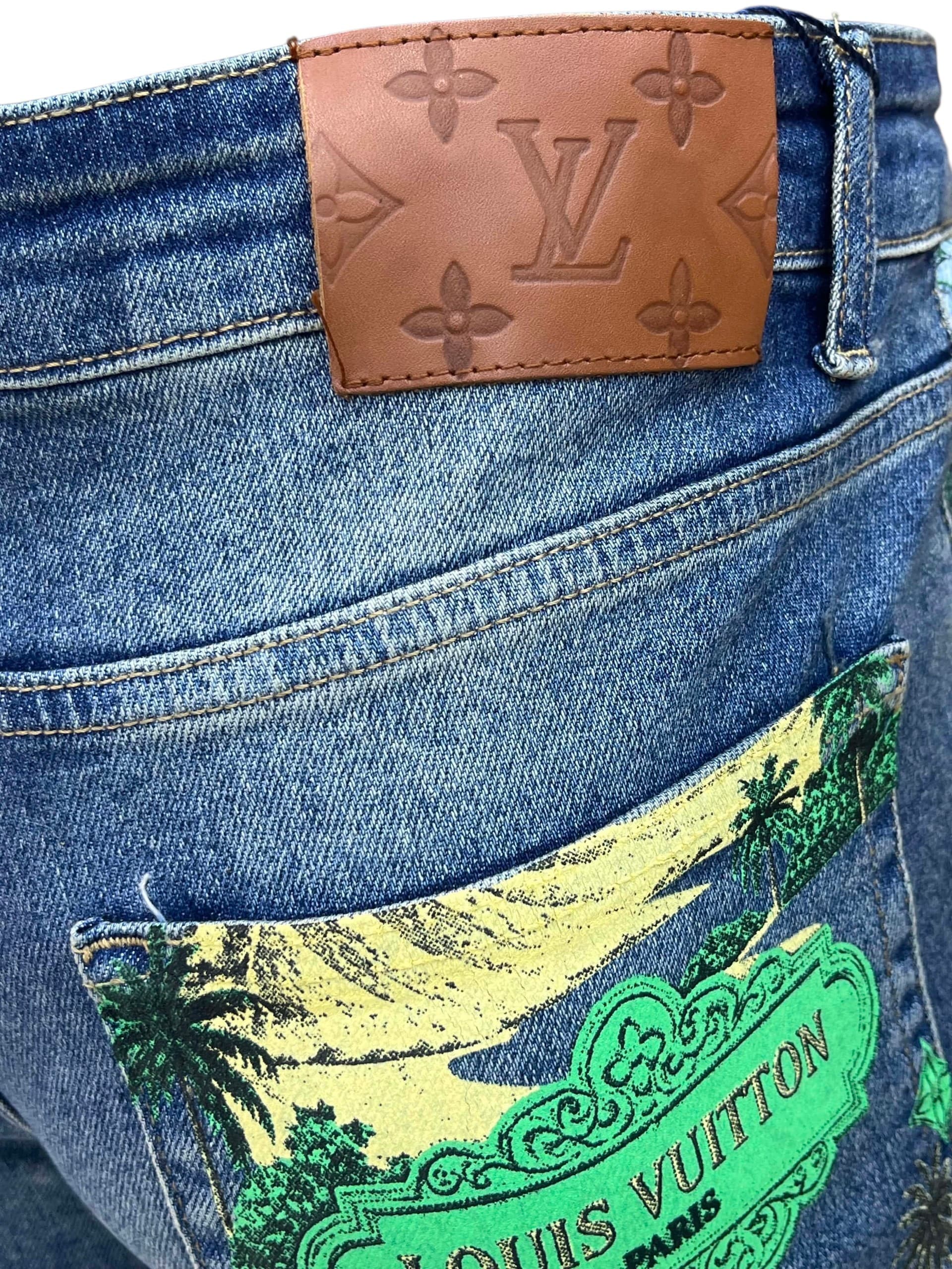 Jeans Louis Vuitton Homme